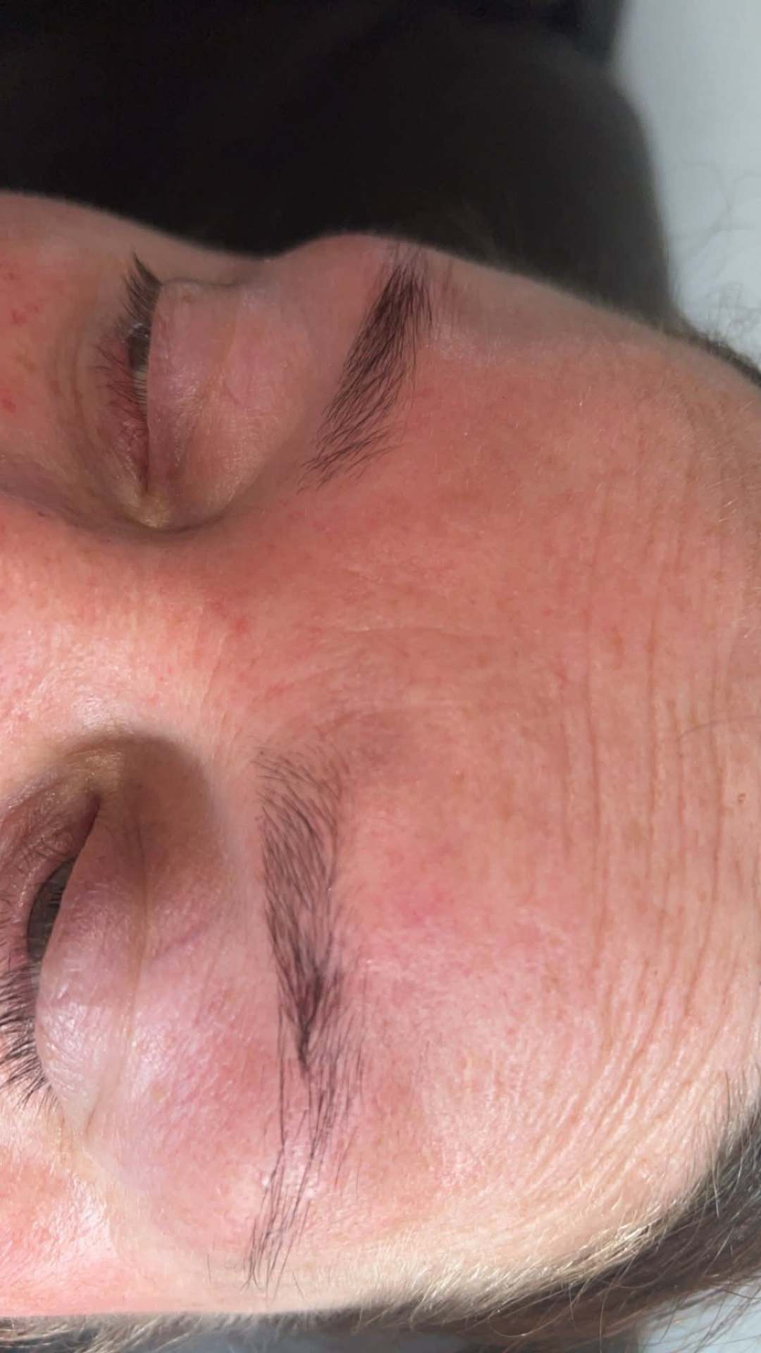 Before PH Brows treatment